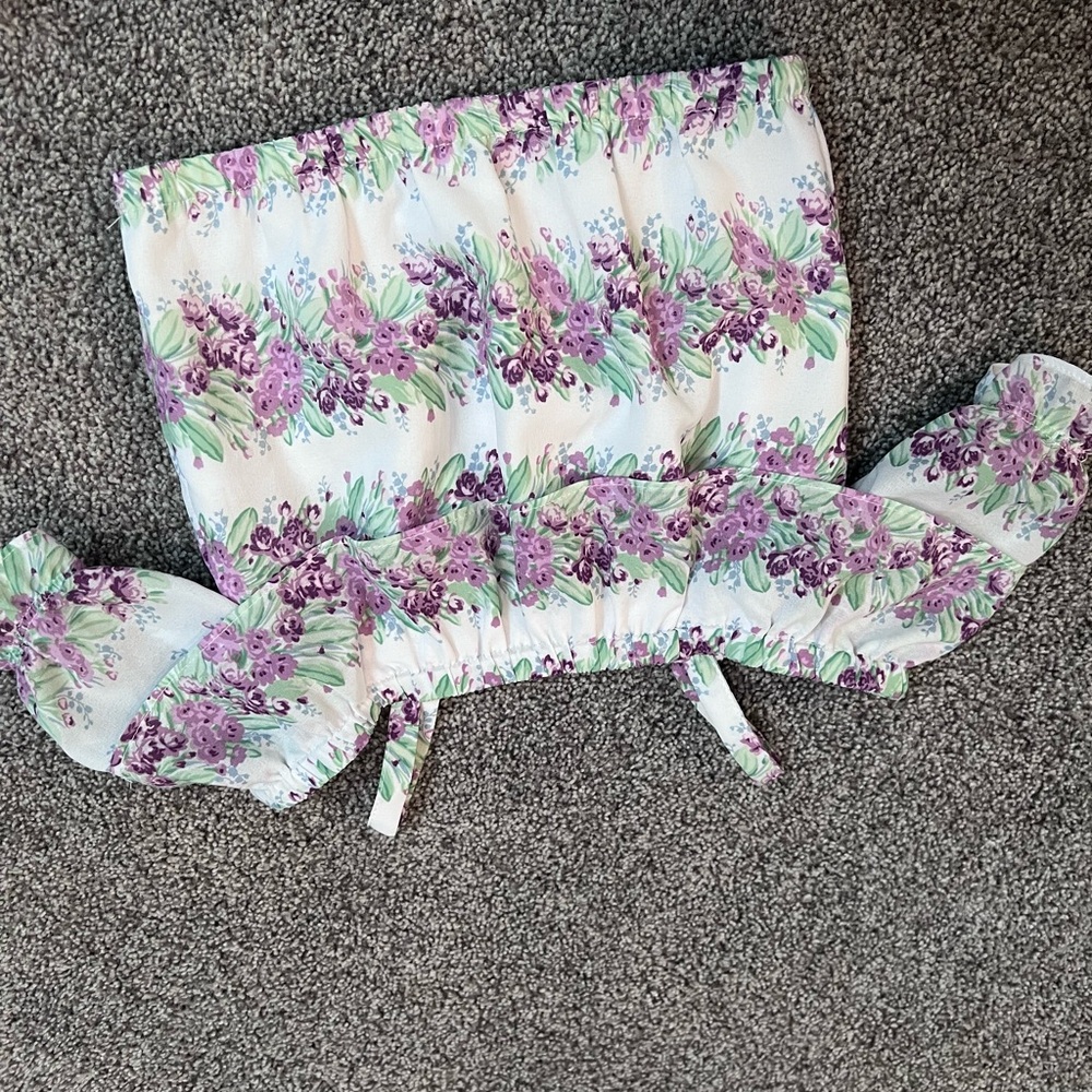 Floral Off-Shoulder Top